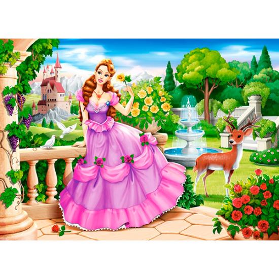 Puzzle Castorland Princesse dans le Jardin Royal 100 pièces