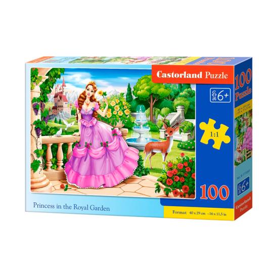 Puzzle Castorland Princesse dans le Jardin Royal 100 pièces