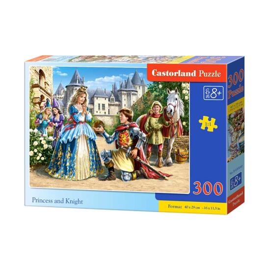 Puzzle Castorland Princesse et Chevalier 300 pièces