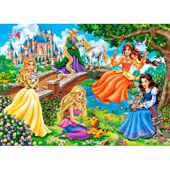 Puzzle Castorland Princesses au jardin 180 pièces