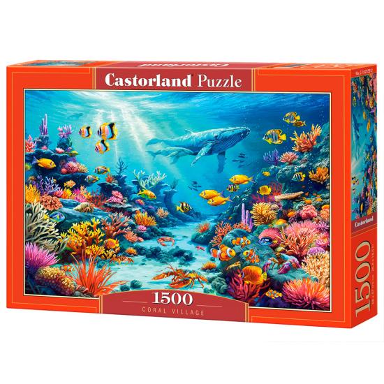 Puzzle Castorland Village de Corail 1500 pièces