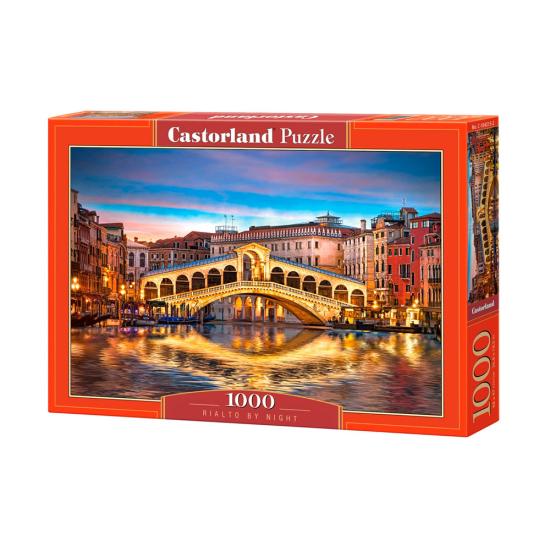Castorland Puzzle Pont du Rialto la nuit 1000 pièces