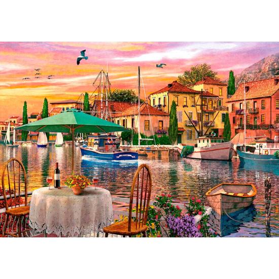 Castorland Port au coucher du soleil Puzzle 500 pièces Castorland Port au coucher du soleil Puzzle 500 pièces