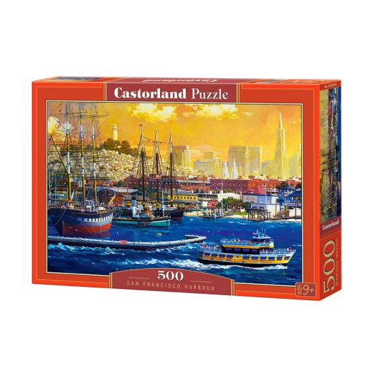 Castorland Port de San Francisco Puzzle 500 pièces