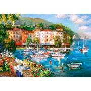 Castorland Port of Love Puzzle 500 pièces