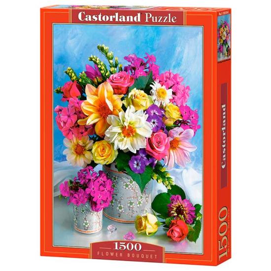 Puzzle Castorland Bouquet de Fleurs 1500 pièces