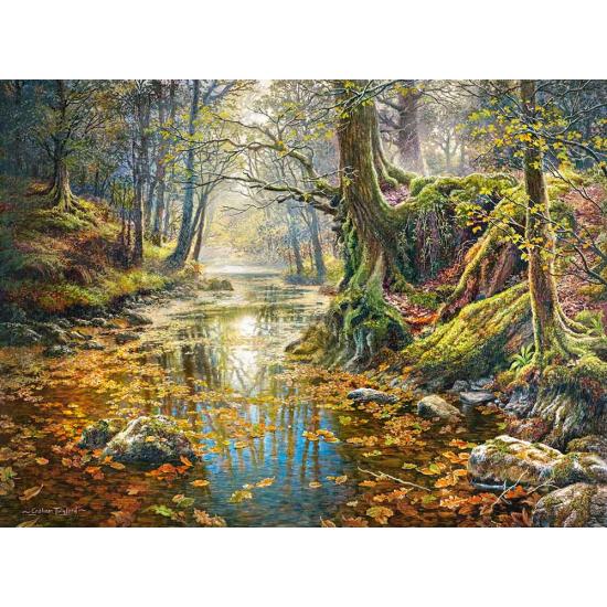 Castorland Puzzle Automne Forêt Souvenir 2000 Pièces