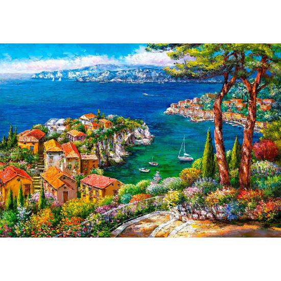 Puzzle Castorland Côte d'Azur 1500 pièces