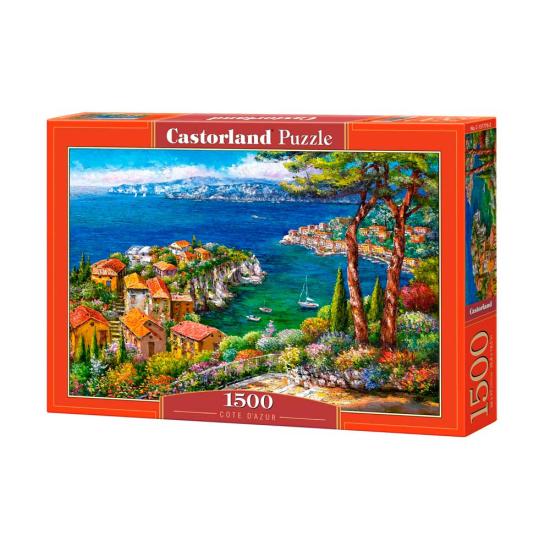 Puzzle Castorland Côte d'Azur 1500 pièces