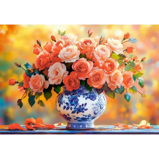 Puzzle Castorland Roses D'Été 1500 pièces