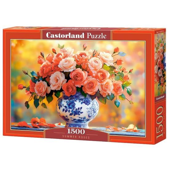Puzzle Castorland Roses D'Été 1500 pièces