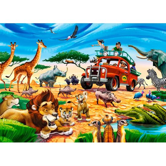 Castorland Safari Aventure Puzzle 180 mcx. Castorland Safari Aventure Puzzle 180 mcx.