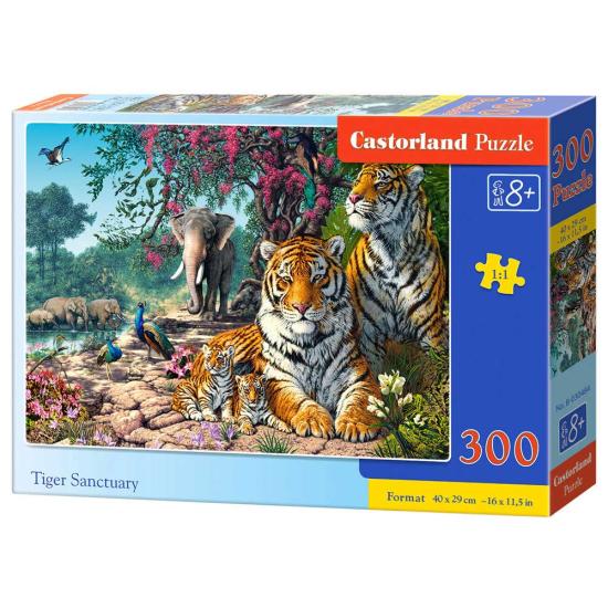 Castorland Tiger Sanctuary Puzzle 300 pièces
