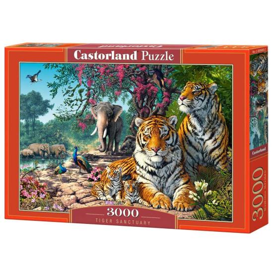 Castorland Tiger Sanctuary Puzzle 3000 pièces Castorland Tiger Sanctuary Puzzle 3000 pièces