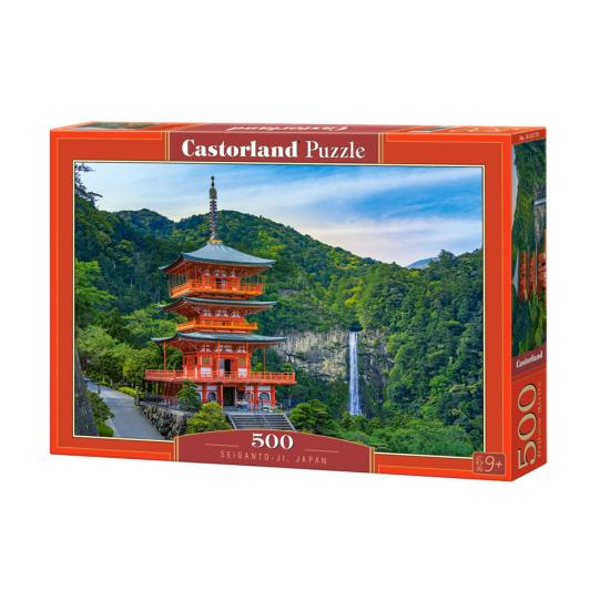 Puzzle Castorland Seiganto Ji, Japon 500 pièces
