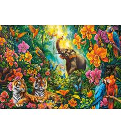 Puzzle Castorland Jungle En Fleurs 1000 pièce