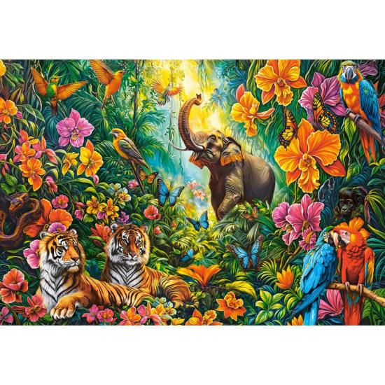 Puzzle Castorland Jungle En Fleurs 1000 pièce