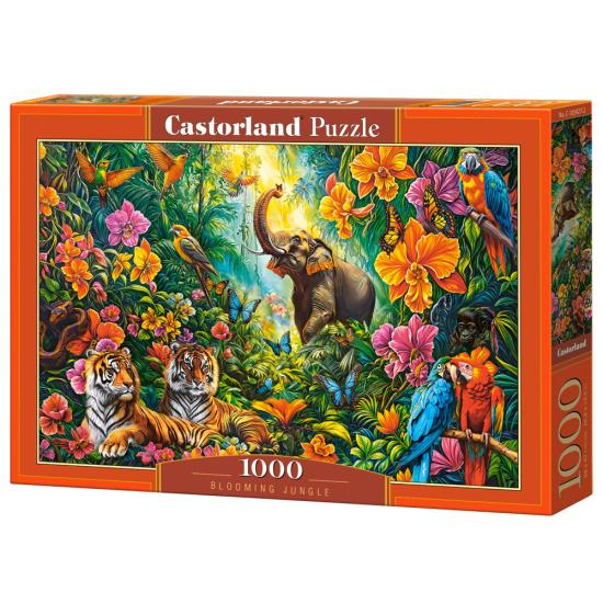 Puzzle Castorland Jungle En Fleurs 1000 pièce