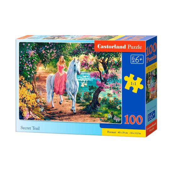 Puzzle Castorland Chemin secret 100 pièces