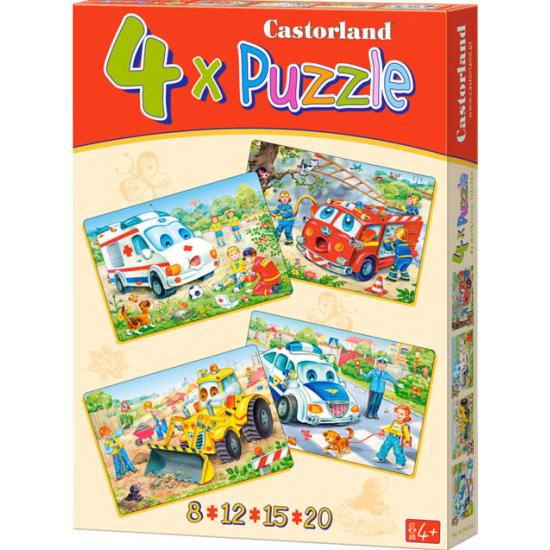Puzzle Castorland Urgences 8+12+15+20