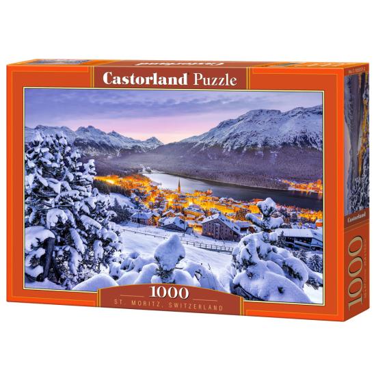 Puzzle Castorland Saint-Moritz, Suisse 1000 pièces
