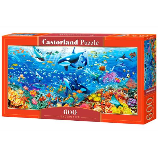 Puzzle Castorland Le monde sous-marin 600 pièces