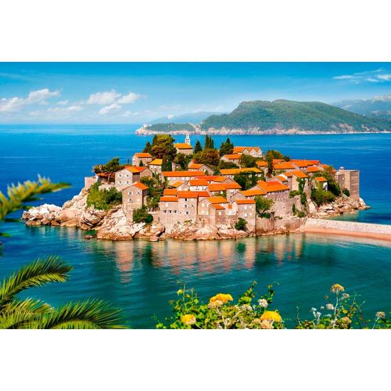 Castorland Sveti Stefan, Monténégro Puzzle 2000 pièces