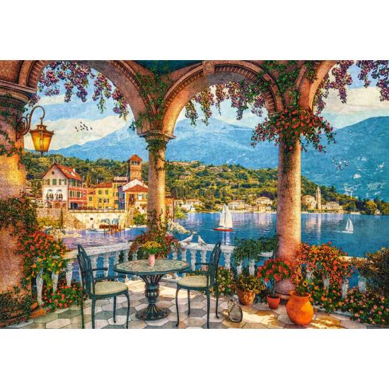 Puzzle Castorland Véranda Méditerranéenne 1000 pièces Puzzle Castorland Véranda Méditerranéenne 1000 pièces