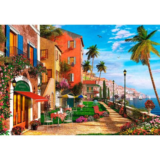 Puzzle à thème Terrasse Castorland 1500 pièces