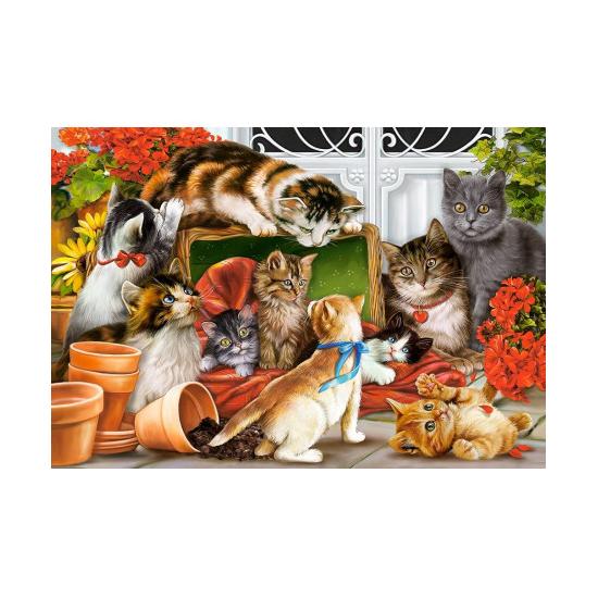 Castorland Chaton Playtime Puzzle 1500 pièces Castorland Chaton Playtime Puzzle 1500 pièces