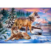 Castorland Terre des loups Puzzle 500 pièces