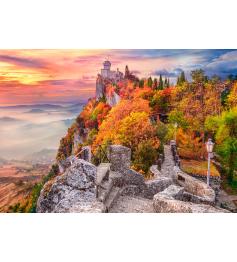Puzzle Castorland Tour Guaita, Saint-Marin 1000 Pieces