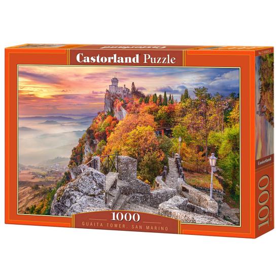 Puzzle Castorland Tour Guaita, Saint-Marin 1000 Pieces