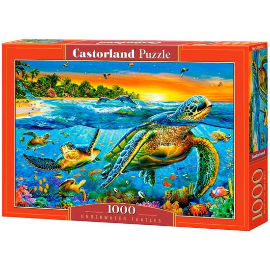 Puzzle Castorland Tortues Aquatiques 1000 Pièces