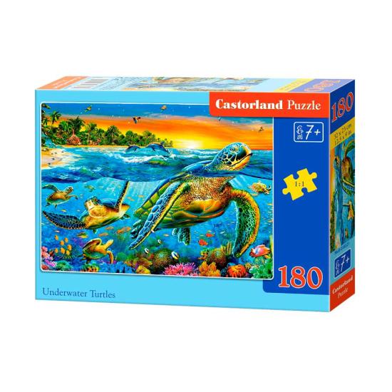 Puzzle Castorland Tortues sous-marines 180 pièces