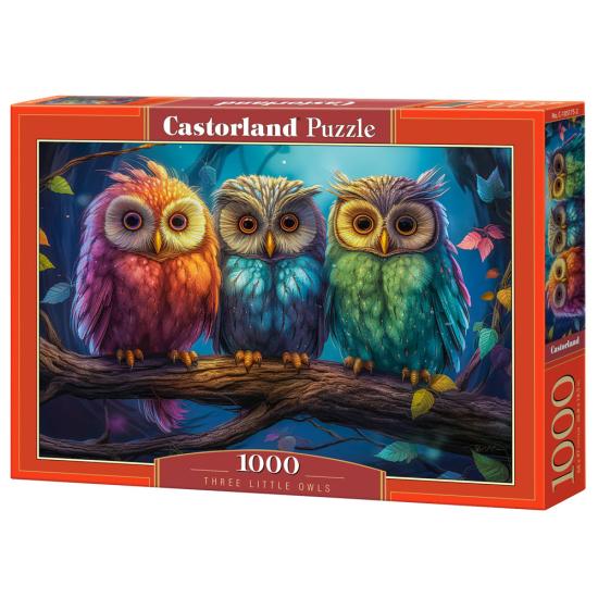 Puzzle Castorland Trois Petits Hiboux 1000 pièce