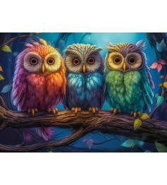 Puzzle Castorland Trois Petits Hiboux 260 pièces