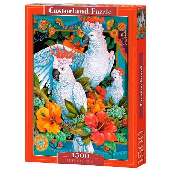 Puzzle Castorland Tropical Trio 1500 pièces