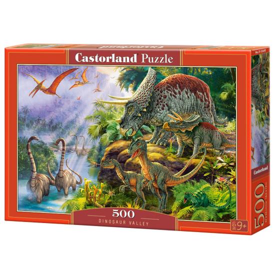 Castorland Vallée des dinosaures Puzzle 500 pièces
