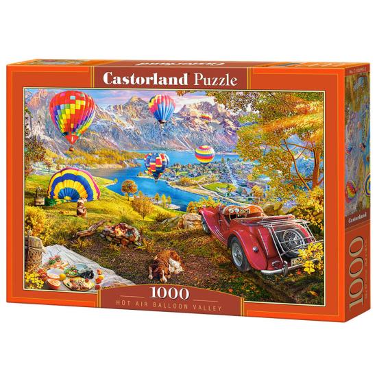 Puzzle Castorland Vallée Des Montgolfières 1000 Pieces