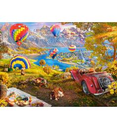Puzzle Castorland Vallée Des Montgolfières 300 pièces