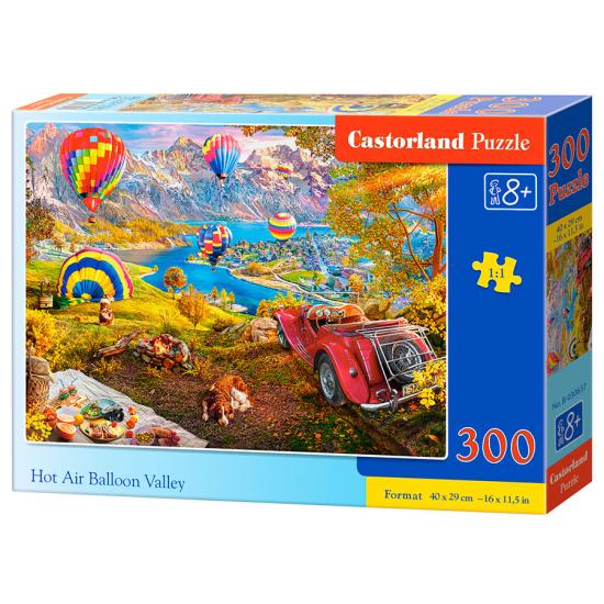 Puzzle Castorland Vallée Des Montgolfières 300 pièces
