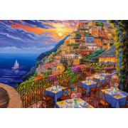 Puzzle Castorland Soirée Romantique À Positano 1500 pièces