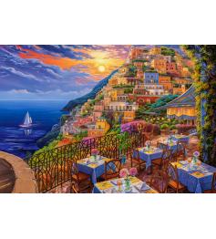 Puzzle Castorland Soirée Romantique À Positano 1500 pièces