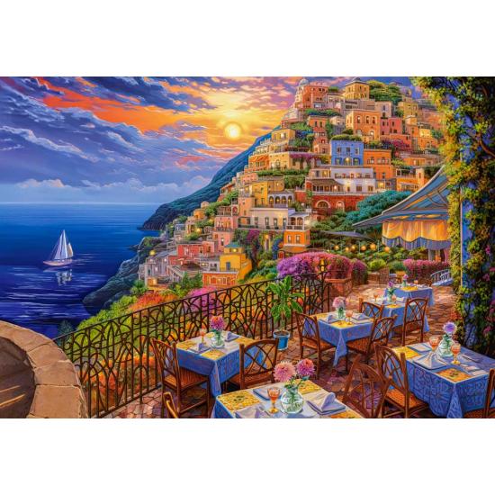 Puzzle Castorland Soirée Romantique À Positano 1500 pièces
