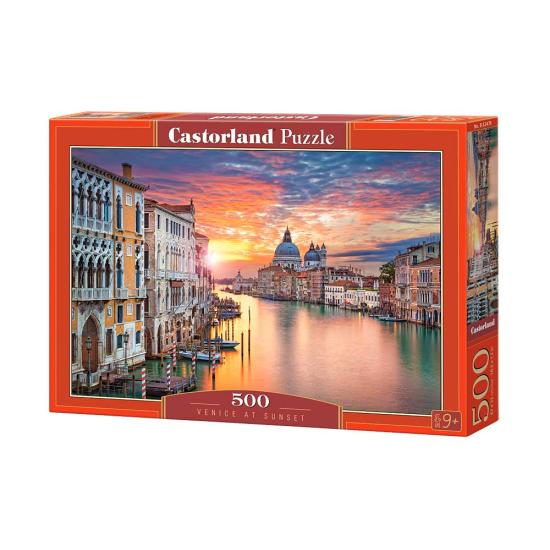 Puzzle Castorland Venise au coucher du soleil 500 pièces