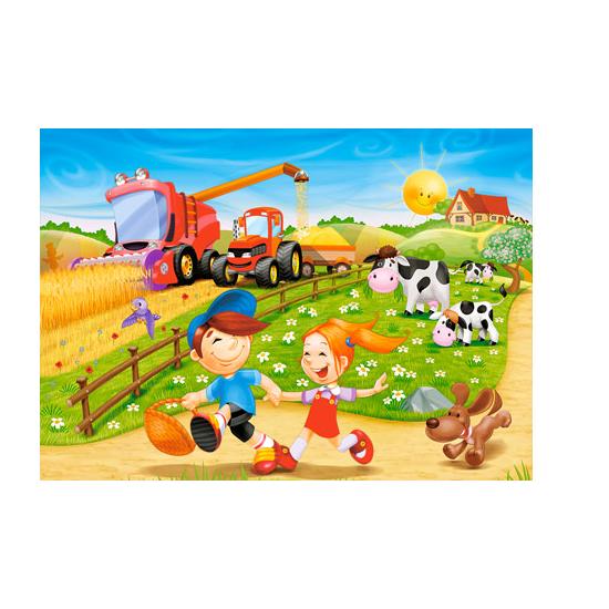 Castorland L'été à la campagne Puzzle 60 pièces