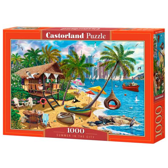 Puzzle Castorland L'été dans la Ville 1000 pièces Puzzle Castorland L'été dans la Ville 1000 pièces