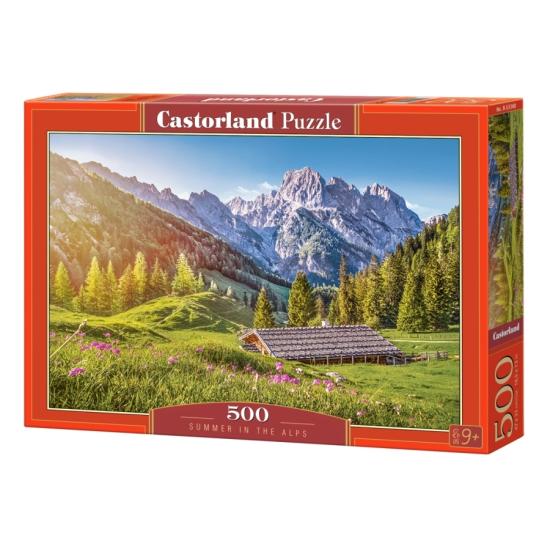 Castorland L'été dans les Alpes Puzzle 500 pièces Castorland L'été dans les Alpes Puzzle 500 pièces