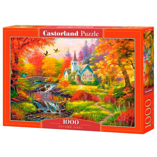 Puzzle Castorland Ambiance d'automne de 1000 Pcs